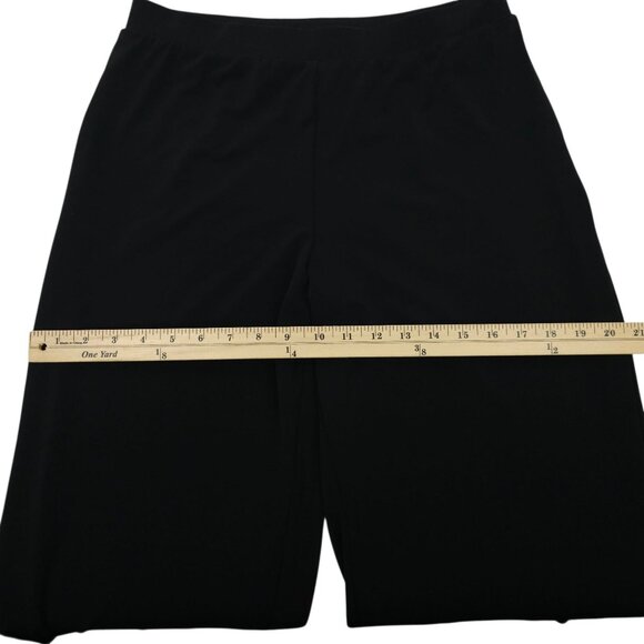 Chicos Pull On Pants Womens 0 US 4/6 Stretch Wide Leg Mid Rise Elastic Waist - Picture 4 of 16